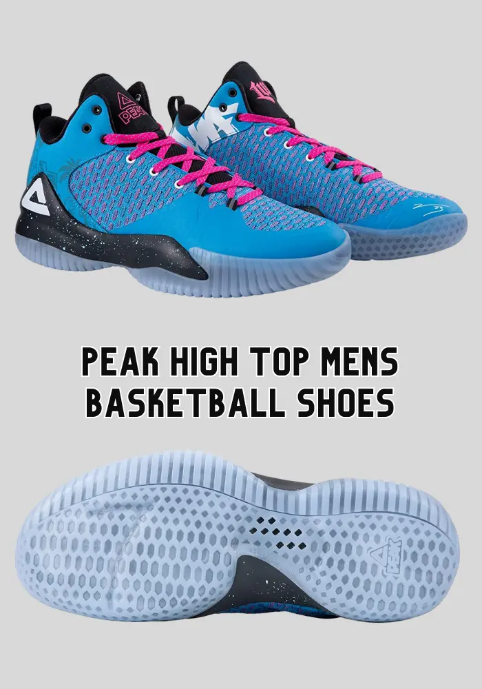 PEAK High Top Mens Basketball Shoes