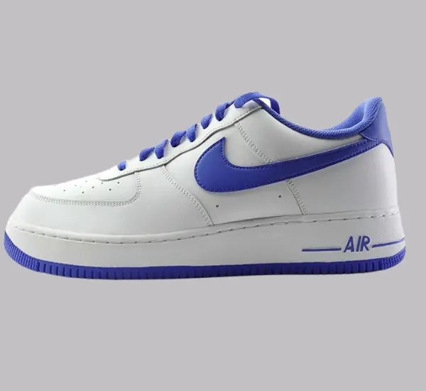 Nike Men's Air Force 1 '07 White/Medium Blue 